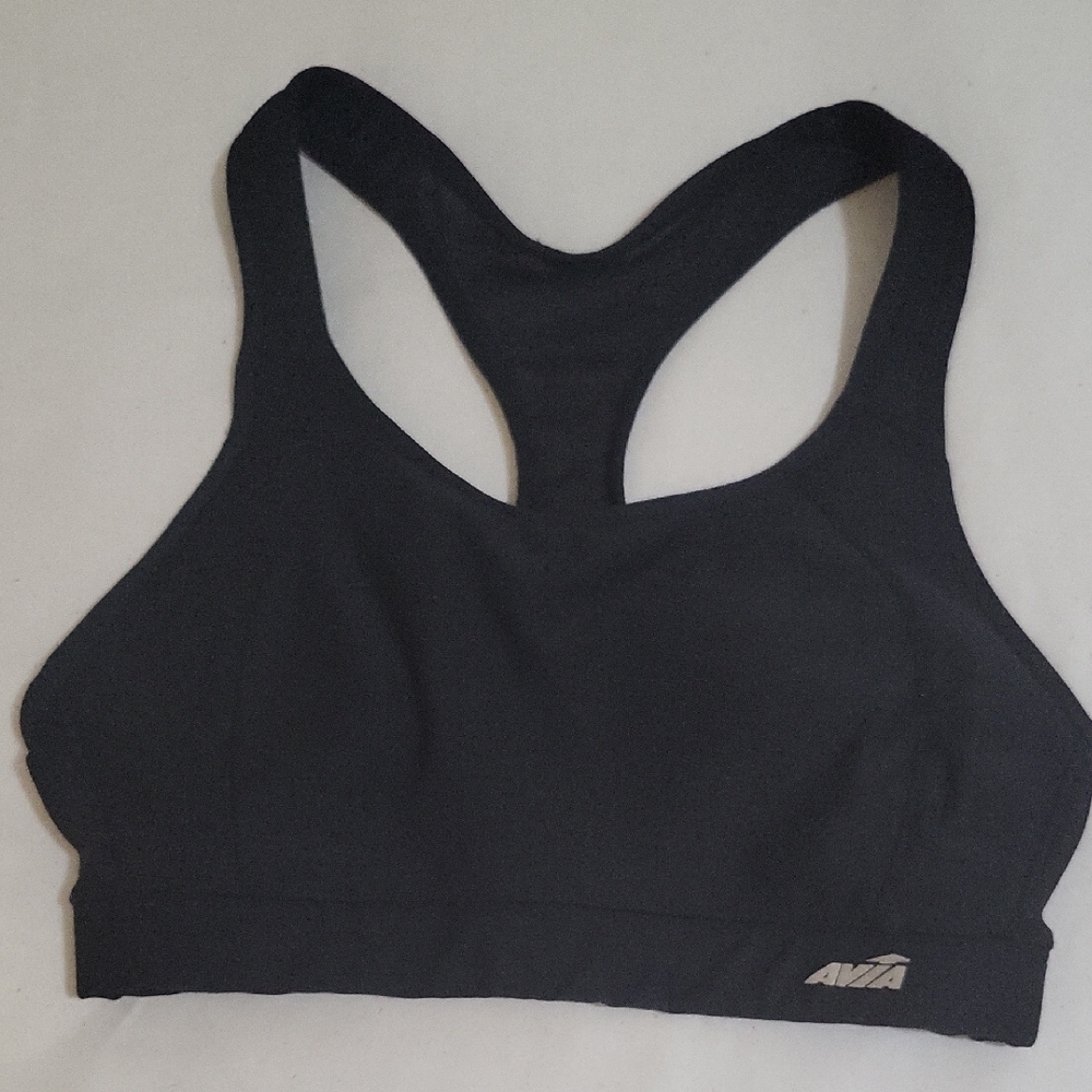 Avia Women's Black Racerback Sports Bra
